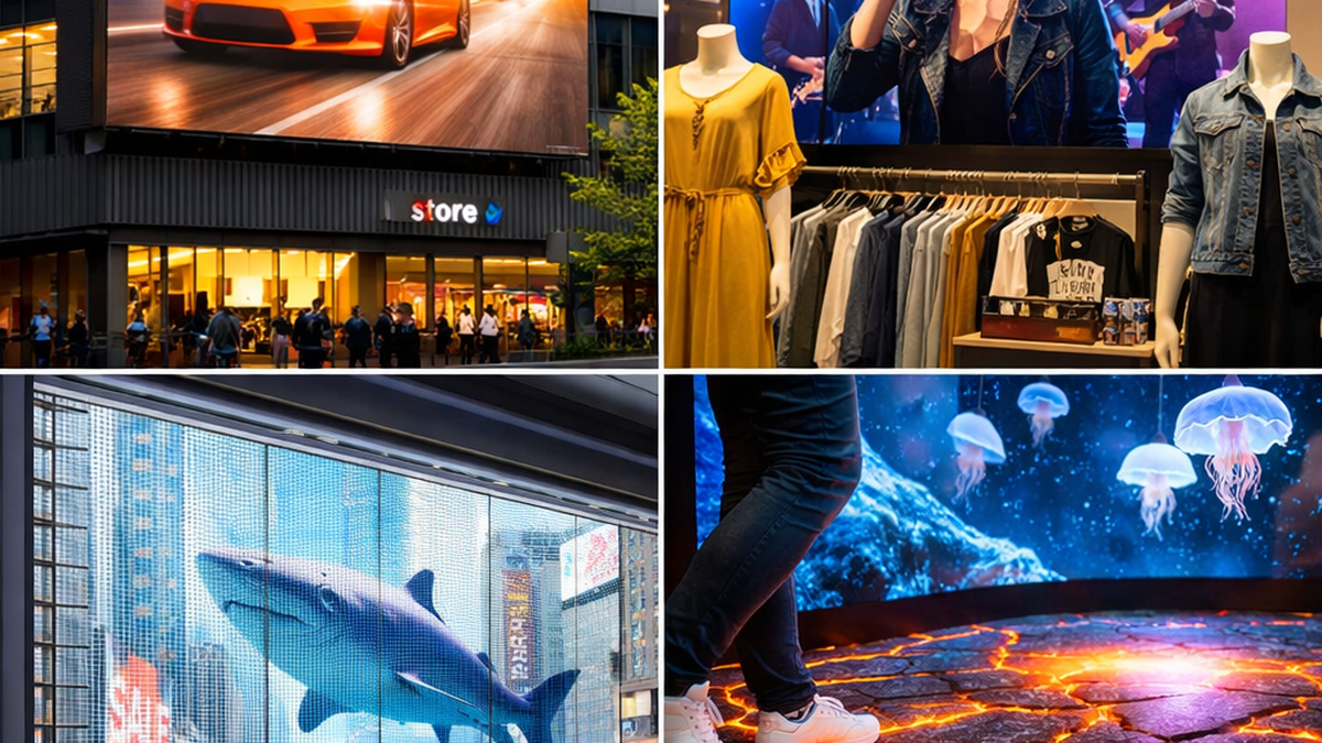 屋外LEDビジョンのイメージ